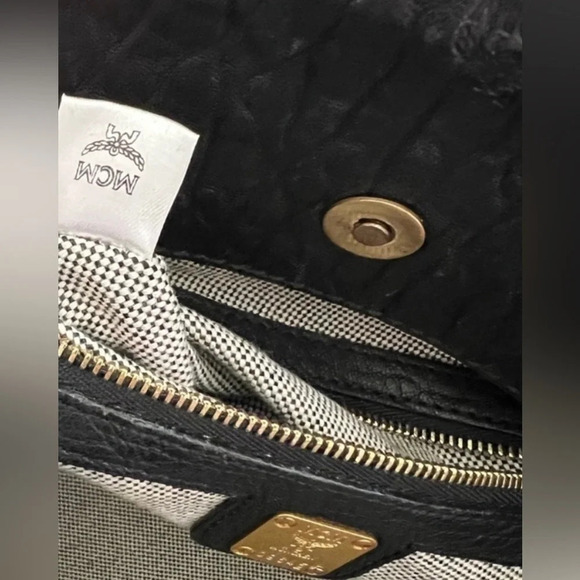 MCM | Rare Black Calfskin Small Kathy Tote - Picture 8 of 10